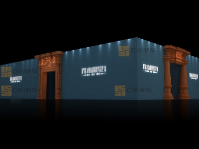 木思堂 建材門窗展臺(tái)搭